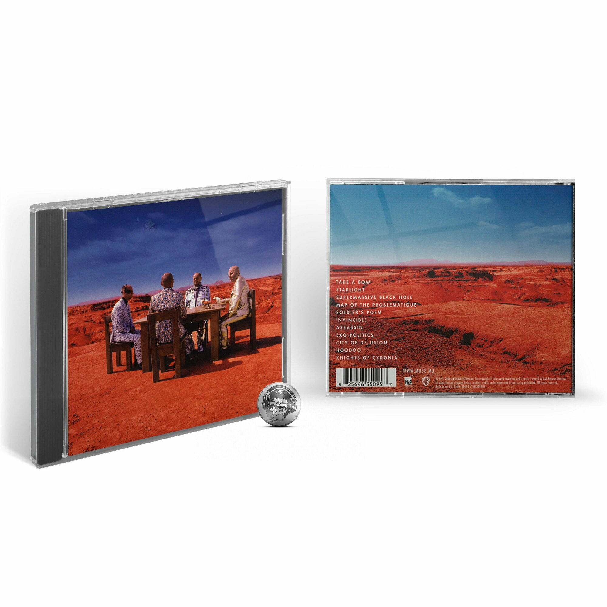 Muse Black Holes And Revelations CD Медиа - фото №5