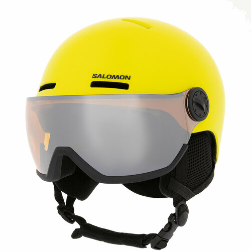 Шлем с визором SALOMON Helmet Orka Visor Vibrant Yellow (см:53-56)