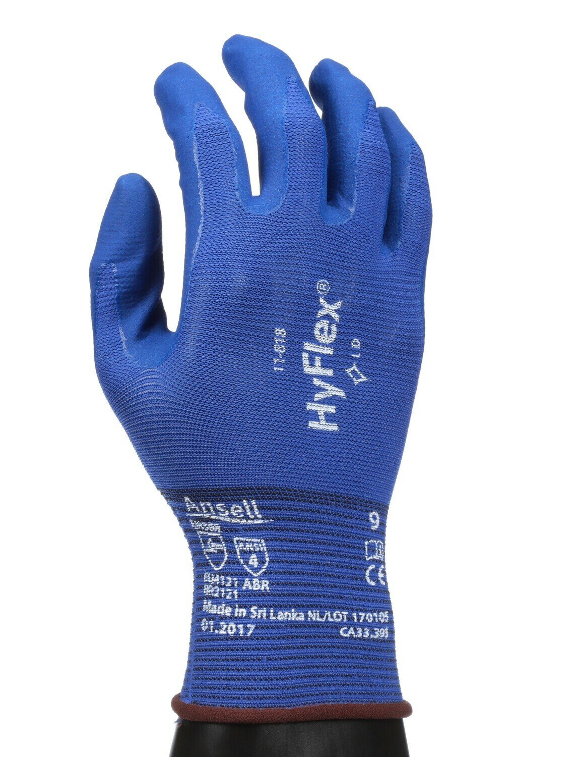 Перчатки Ansell от механических повреждений HyFlex 11-818-7