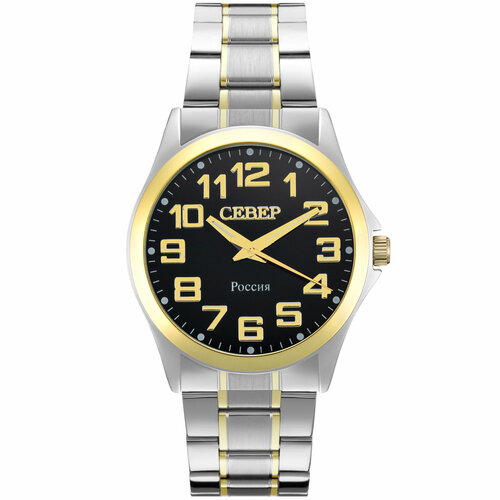 фото Наручные часы север, черный, серебряный