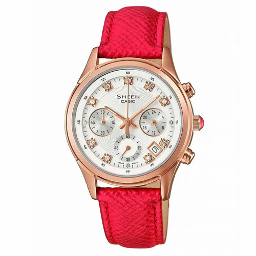 фото Наручные часы, белый casio sheen