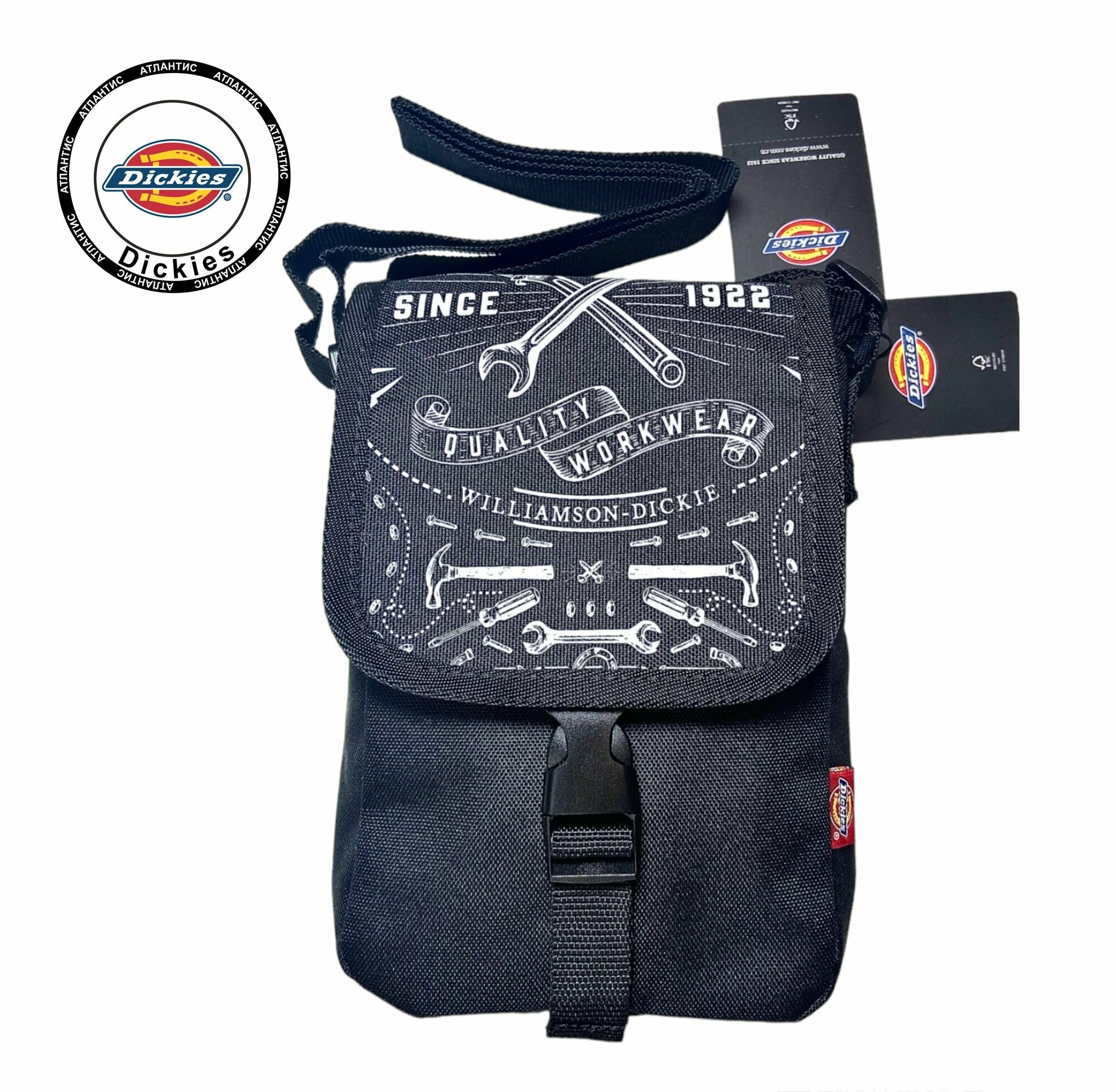 Сумка кросс-боди Dickies, черный