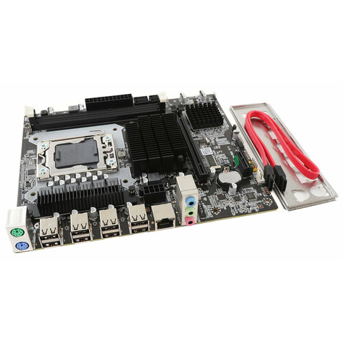 Материнская плата Azerty MB-X58-Pro2 V3.0 LGA1366 Micro-ATX OEM материнская плата azerty mb a88 b amd a88 fm2 micro atx ddr3 oem