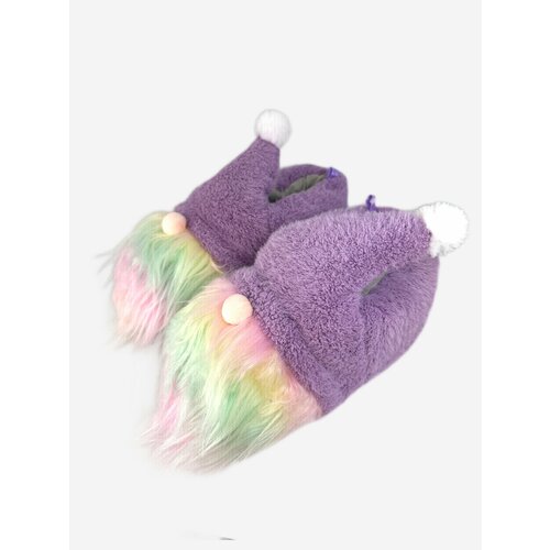 Тапочки-грелки De Fonseca Тапки-игрушки, размер 35/37, фиолетовый