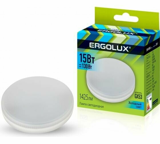 Ergolux LED-15W-GX53-4K