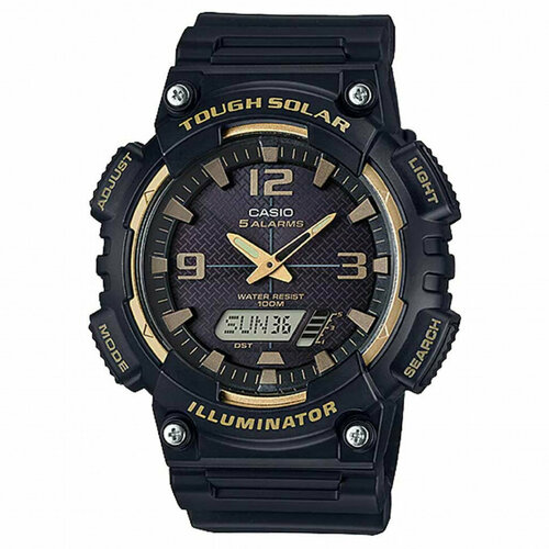 Наручные часы CASIO AQ-S810W-1A3, черный, серый