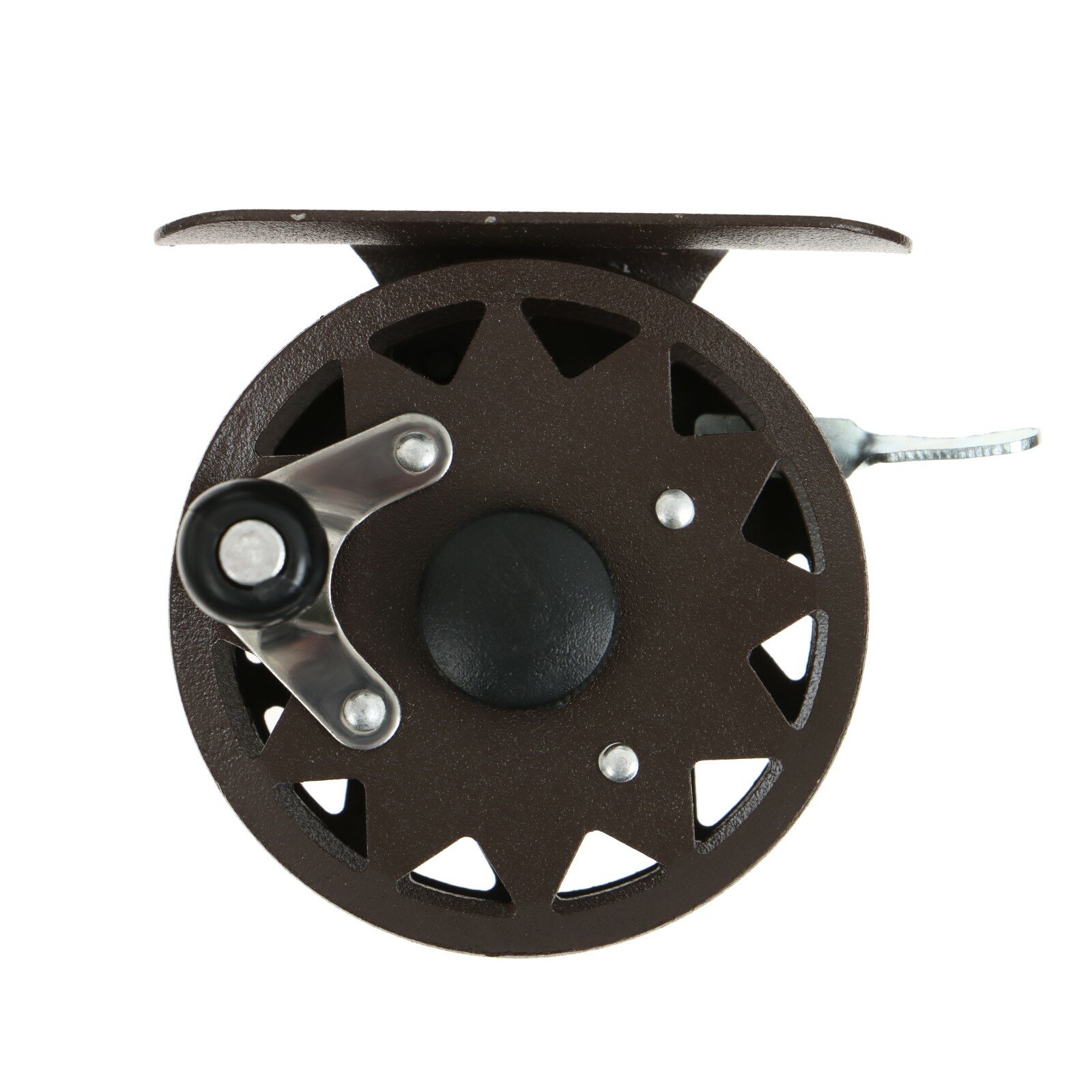 Катушка инерционная, металл, диаметр 5.5 см, цвет темно-коричневый, TL55 9913083