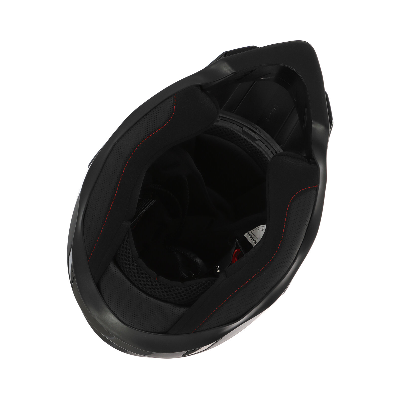 Шлем кроссовый, размер M, модель - BLD-819-7, черный глянцевый 9845796