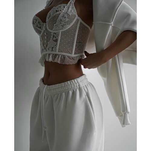 фото Костюм nude, размер 158xxs, белый