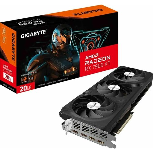 Видеокарта Gigabyte AMD Radeon RX 7900 XT GAMING OC 20G GV-R79XTGAMING OC-20GD Ret 10327000₽