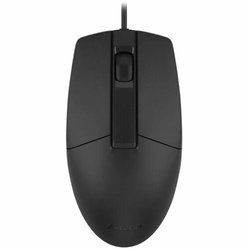 Мышь A4Tech OP-335S черный оптическая 1000dpi silent USB 3but 77300₽