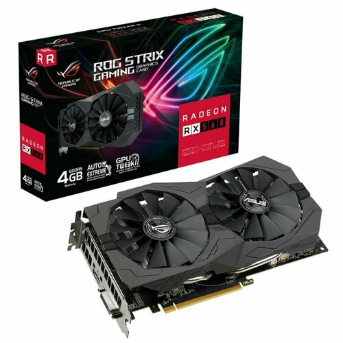 Видеокарта Asus Radeon RX 560 4Gb ROG-STRIX-RX560-4G-V2-GAMING 1067700₽
