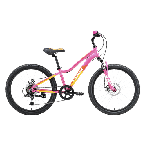 Велосипед Stark'23 Bliss 24.1 D розовый/оранжевый/белый 12