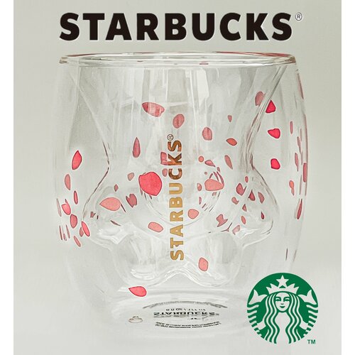Бокал STARBUCKS Cat paw limited edition 177ml с двойным дном 1614₽