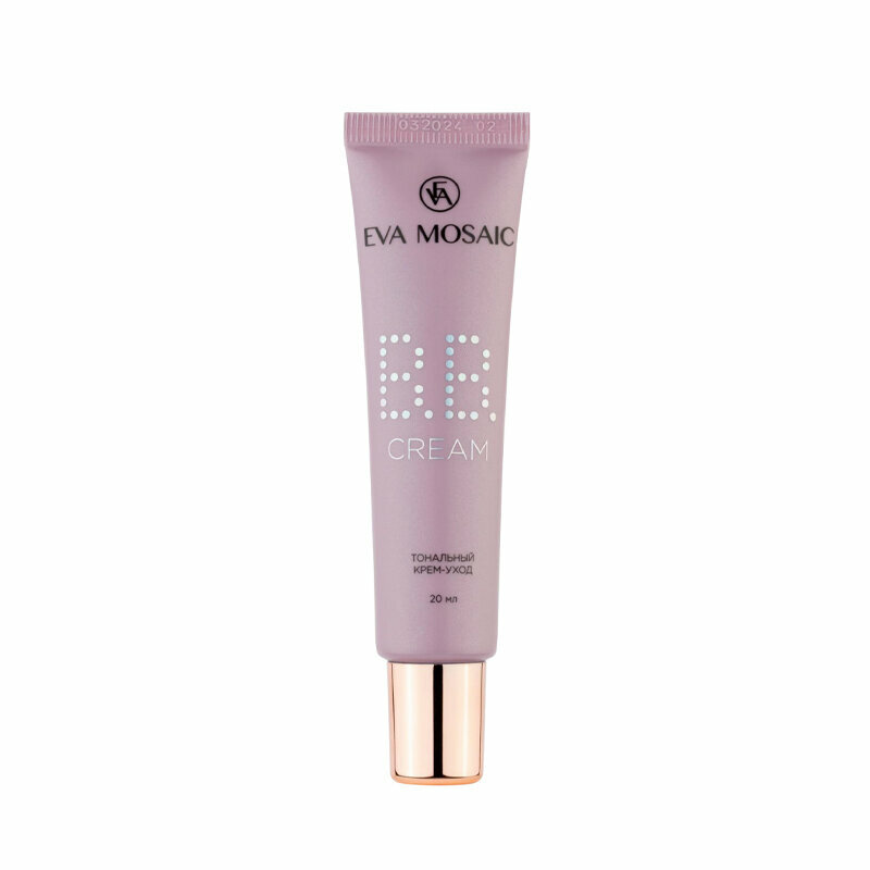 EVA MOSAIC Тональный крем-уход BB cream, 20 мл, 02 Бежевый