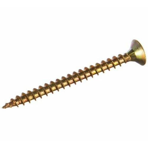 Саморез 3,5х50 универсальный, желтый цинк (уп. 200 шт)