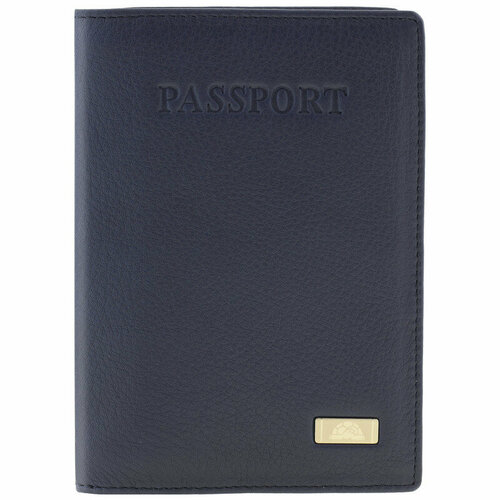 Обложка для паспорта Tony Perotti 561235/6, синий обложка для паспорта синяя tony perotti 561235 6