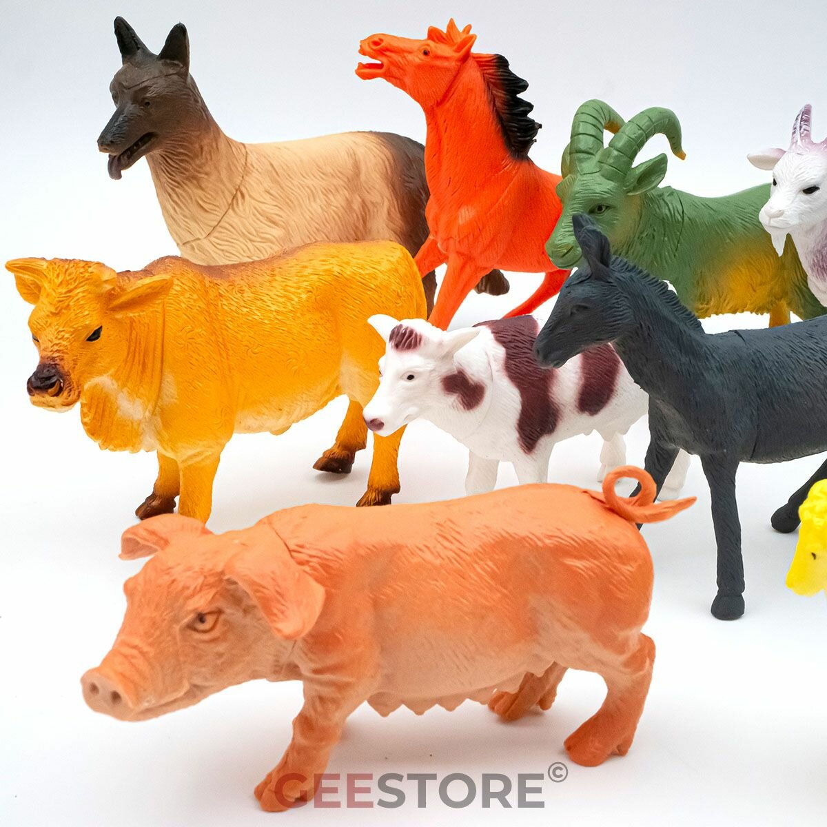 Набор фигурок животных 12 шт — фото 1