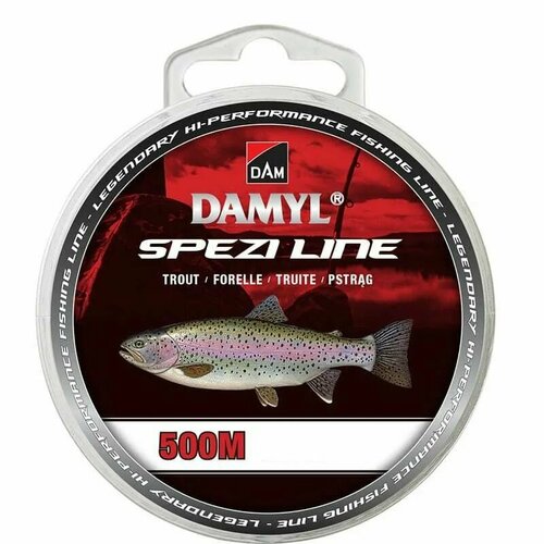 Леска Dam Damyl Spezi Line Trout 500м, 0.18mm