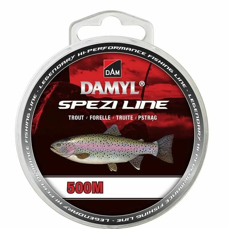 Леска Dam Damyl Spezi Line Trout 500м, 0.22mm