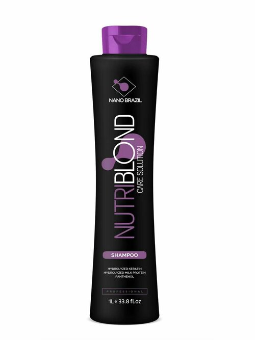 Шампунь поддержания холодных оттенков NUTRIBLOND 1000 мл