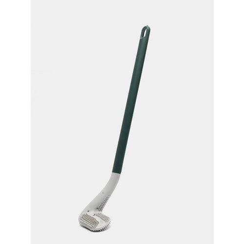 Ершик для унитаза силиконовый Цвет Тёмно-зелёный 713₽