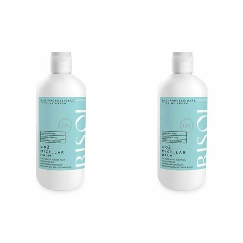 Bisou Бальзам для волос TILL 72 HR FRESH мицеллярный себобалансирующий для всех типов волос 285мл 2 шт 1569₽