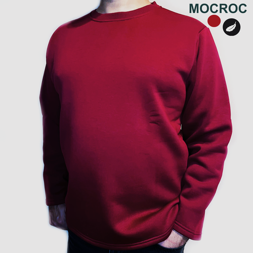 Пуловер Mocroc, размер 3XL/112, бордовый
