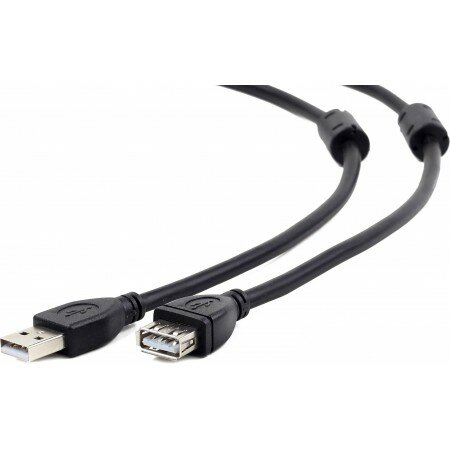 Удлинитель Cablexpert USB - USB (CCF2-USB2-AMAF-10), 3 м, черный Gembird - фото №8