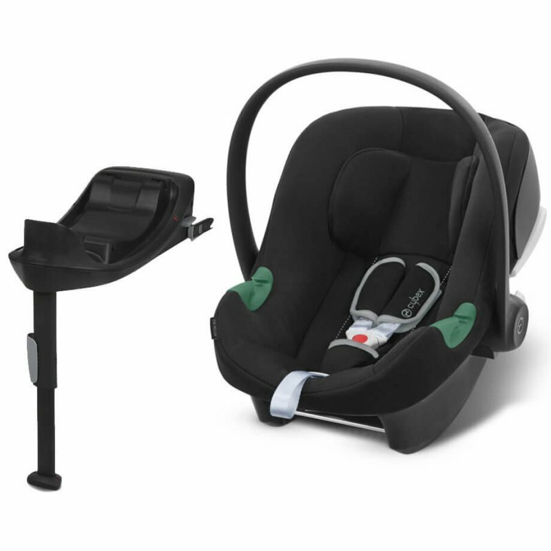Автокресло Cybex Aton B2 i-Size с базой One i-Size, Volcano Black