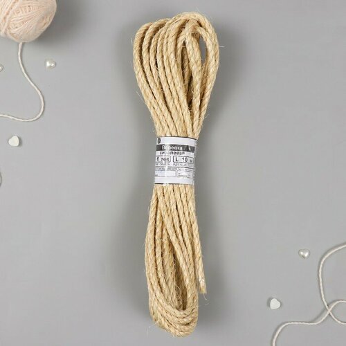 фото Веревка сизалевая 6 мм 10м мастер к.