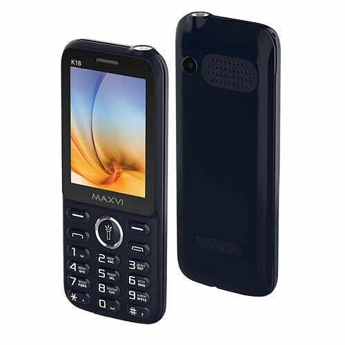 Мобильный телефон Maxvi K18 Blue (2,4"/1,3МП/800mAh)