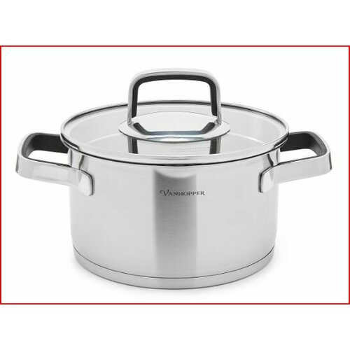 Кастрюля с крышкой VANHOPPER Grandchef 32 л 8350₽