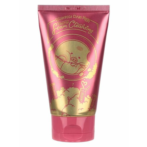 Пенка для умывания Clean Piggy Pink energy Foam Cleansing, 120 мл, ELIZAVECCA