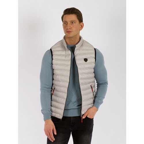 фото Жилет danger, размер 3xl, серебряный