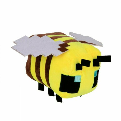 Мягкая игрушка Minecraft Happy Explorer Bee 21 см мягкая игрушка jinx tm08376 minecraft happy explorer iron golem голем 18см