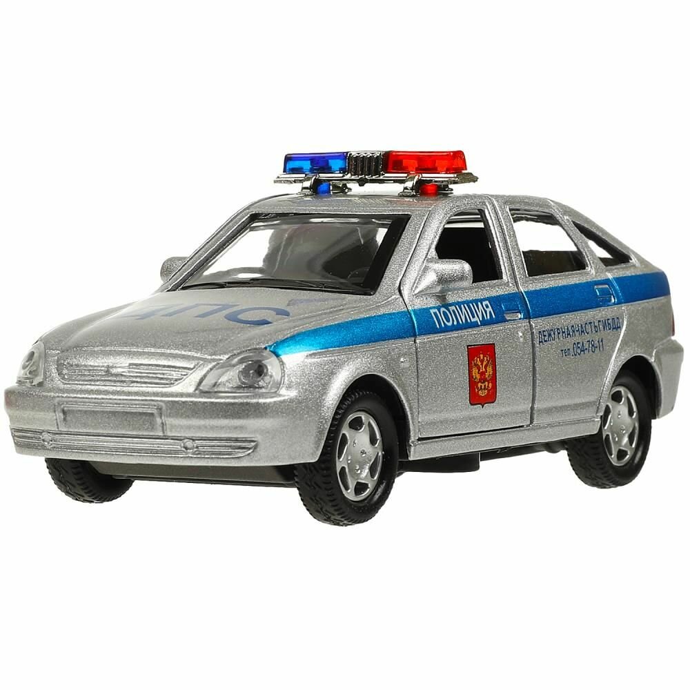 Машина металлическая LADA PRIORA Полиция PRIORA-12SLPOL-SR
