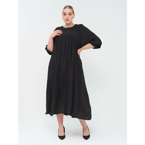Платье Artessa, размер 56-58, черный футболка artessa размер 56 58 черный