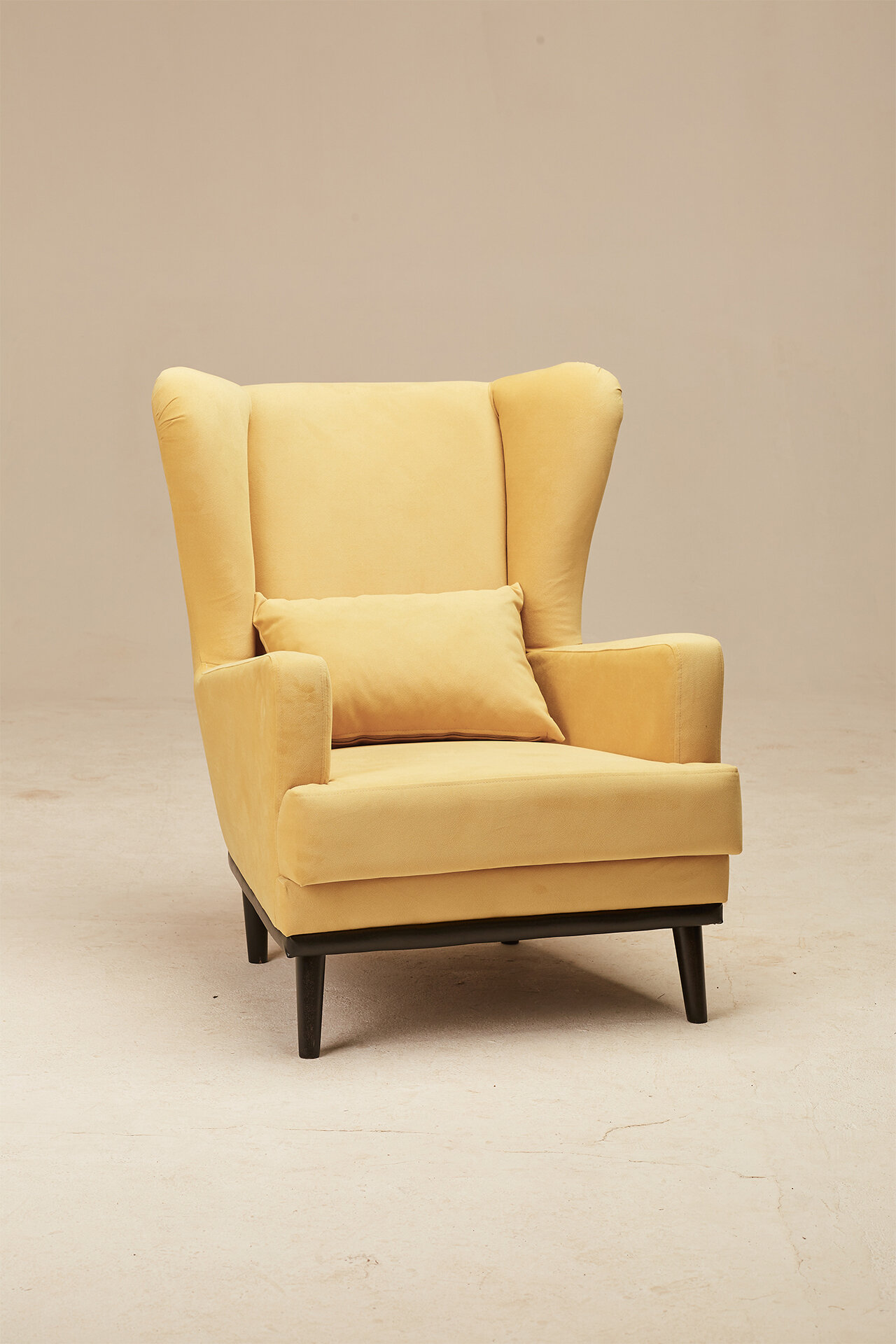 Мягкое кресло Лофи цвет Жёлтый