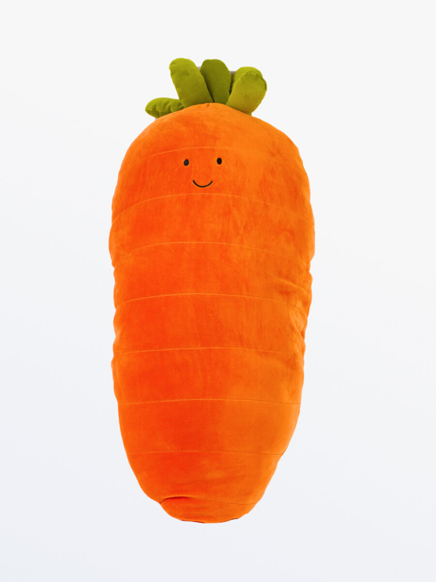 Большая мягкая игрушка морковь, 85 см