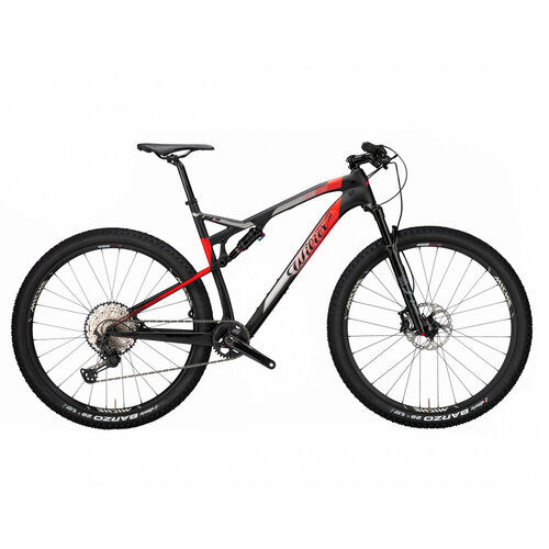 фото Велосипед wilier 110fx shimano deore 1x12, marzocchi z2 crossmax (2023) l, черный/красный