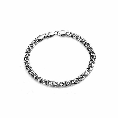 Браслет-цепочка МЗЦ, серебро, 925 проба