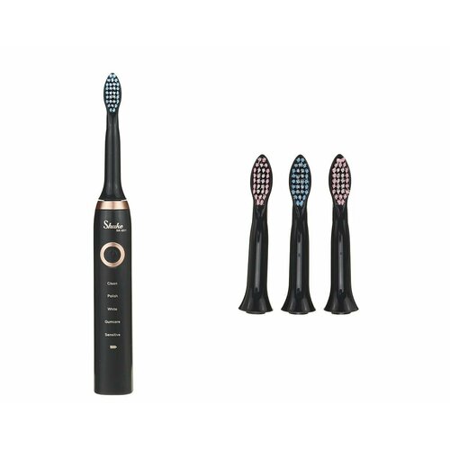 Звуковая электрическая зубная щетка черный 117500₽