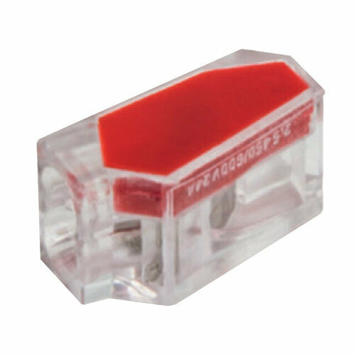 Клемма соединительная navigator ntc-nc 2х25кв мм 5шт красный 449₽