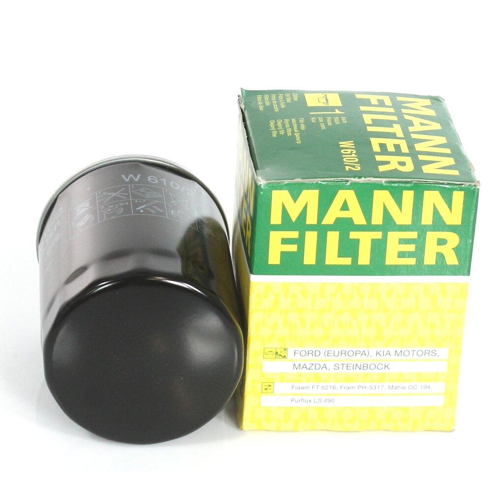 [W6102] MANN-FILTER Фильтр масляный - фото №7