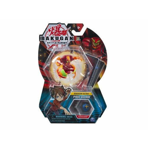 Фигурка-трансформер Bakugan Ultra Pyrus Vicerox 6045146/20118138 красный фигурка трансформер bakugan ультра hydorous 6045146 20104034 синий