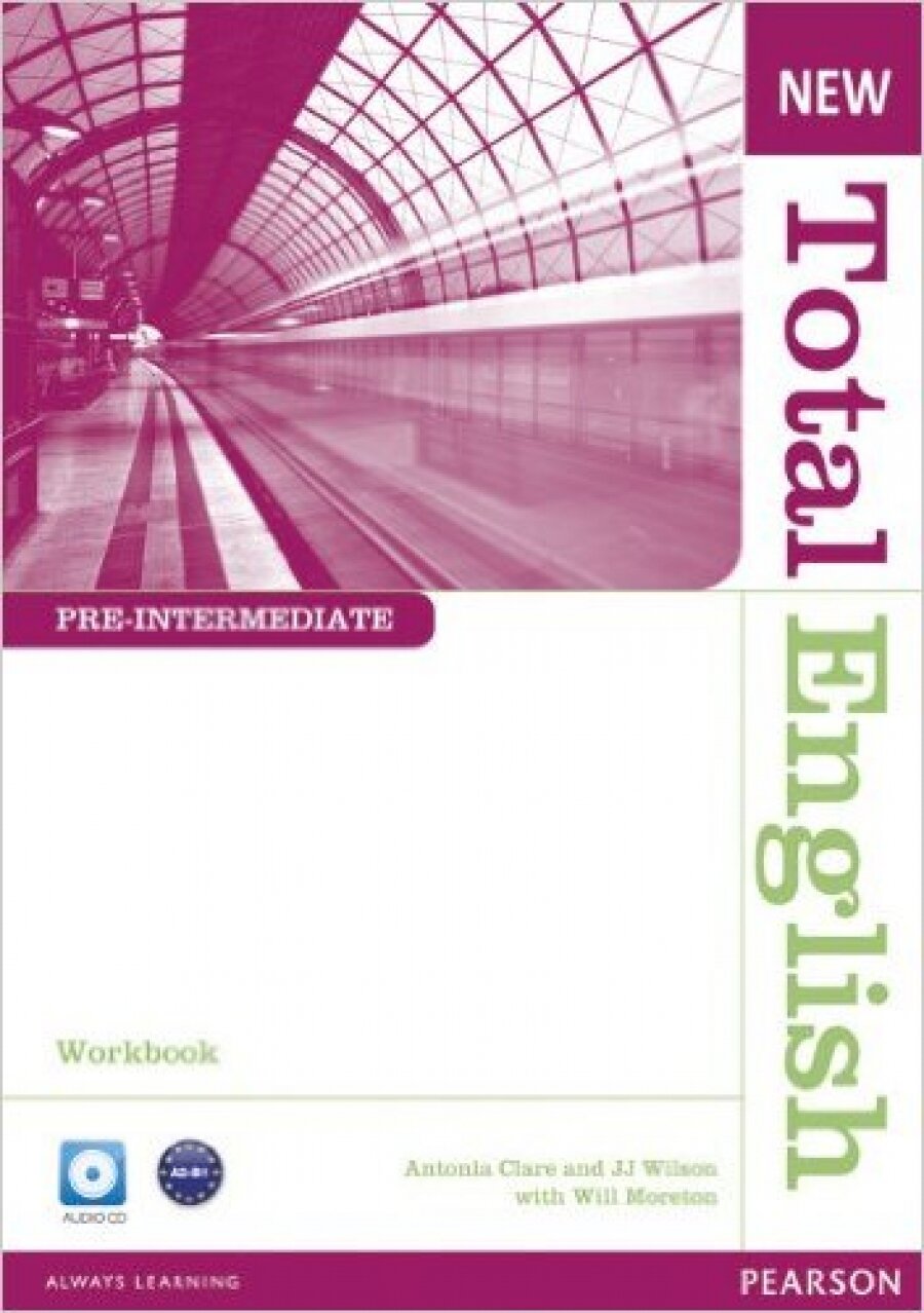 New Total English Pre-intermediate Workbook (without Key) and Audio CD