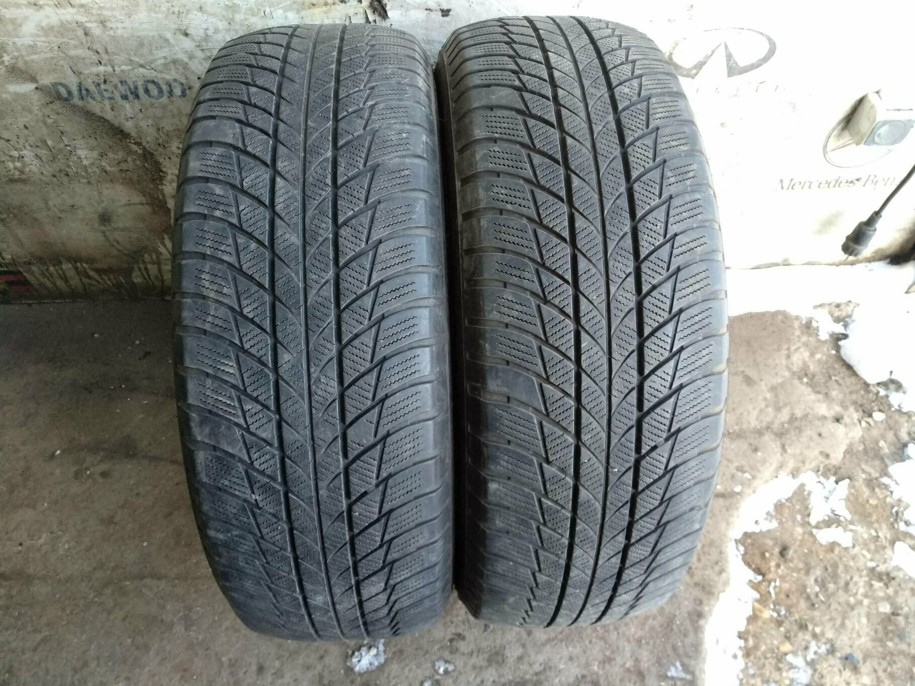 Шины Bridgestone Blizzak LM-001 225/60 R18 104H RunFlat БУ Зимние нешипованные