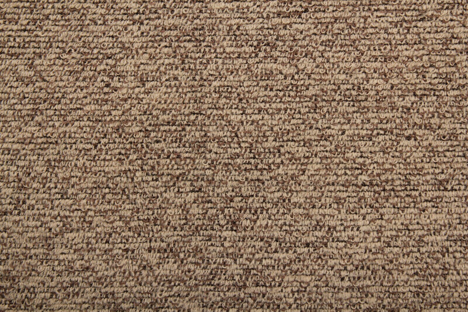 Ткань Трикотаж-меланж с ворсом, цвет бежево-коричневый, ш155см, 0,5 м