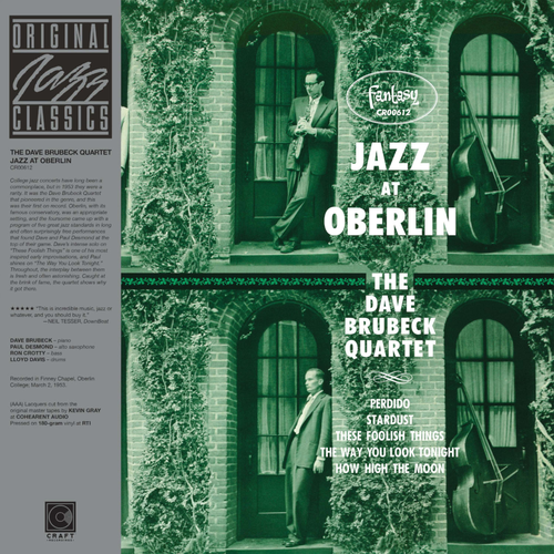 Виниловая пластинка Dave Brubeck / Jazz At Oberlin ( Original Jazz Classics) (1LP) bryan ferry these foolish things